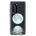 For Huawei P40 Pro Painted Pattern Soft TPU Case(Moon) - 2