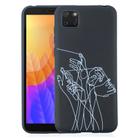 For Huawei Y5p Painted Pattern Soft TPU Case(Five Hands) - 1