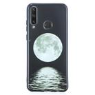 For Huawei Y6p Painted Pattern Soft TPU Case(Moon) - 2