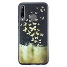 For Huawei Y7p Painted Pattern Soft TPU Case(Gold Butterflies) - 2
