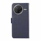 For Xiaomi Poco F7 Pro / F7 Ultra ABEEL Side-Magnetic Litchi Pattern Leather RFID Phone Case(Blue) - 3
