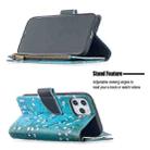 For iPhone 12 Pro Max Colored Drawing Pattern Zipper Horizontal Flip Leather Case with Holder & Card Slots & Wallet(Plum Blossom) - 3