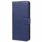 For Xiaomi Redmi 10X 5G / 10X Pro 5G 2 in 1 Solid Color Detachable PU Leather Case with Card Slots & Magnetic Holder & Photo Frame & Wallet & Strap(Blue) - 2