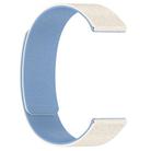 22mm Cloud Wood Grain Silicone Magnetic Watch Band(Antique White Blue) - 3