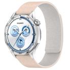 22mm Cloud Wood Grain Silicone Magnetic Watch Band(Milk Tea Rock White) - 1