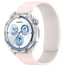 22mm Cloud Wood Grain Silicone Magnetic Watch Band(Pink Starlight) - 1