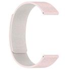 22mm Cloud Wood Grain Silicone Magnetic Watch Band(Pink Starlight) - 3