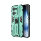 For OPPO Reno13 5G Global Supersonic PC + TPU Holder Phone Case(Green) - 1