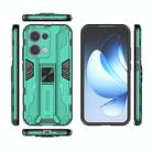 For OPPO Reno13 5G Global Supersonic PC + TPU Holder Phone Case(Green) - 3