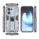 For OPPO Reno13 5G Global Supersonic PC + TPU Holder Phone Case(Grey) - 3