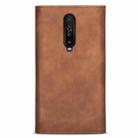 For Xiaomi Redmi K30 Skin Feel Zipper Horizontal Flip Leather Case with Holder & Card Slots & Photo Frame & Lanyard & Long Rope(Brown) - 3