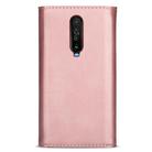 For Xiaomi Redmi K30 Skin Feel Zipper Horizontal Flip Leather Case with Holder & Card Slots & Photo Frame & Lanyard & Long Rope(Rose Gold) - 3