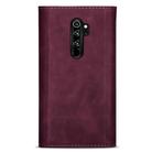 For Xiaomi Redmi Note 8 Pro Skin Feel Zipper Horizontal Flip Leather Case with Holder & Card Slots & Photo Frame & Lanyard & Long Rope(Wine Red) - 3