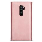 For Xiaomi Redmi Note 8 Pro Skin Feel Zipper Horizontal Flip Leather Case with Holder & Card Slots & Photo Frame & Lanyard & Long Rope(Rose Gold) - 3