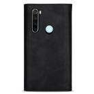 For Xiaomi Redmi Note 8 Skin Feel Zipper Horizontal Flip Leather Case with Holder & Card Slots & Photo Frame & Lanyard & Long Rope(Black) - 3