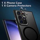 For Samsung Galaxy S25 Ultra 5G Acrylic PC MagSafe Magnetic Phone Case(Grey) - 3