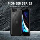 For iPhone 11 iPAKY Pioneer Series Carbon Fiber Texture Shockproof TPU + PC Case(Black) - 2