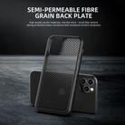 For iPhone 11 Pro Max iPAKY Pioneer Series Carbon Fiber Texture Shockproof TPU + PC Case(Black) - 3