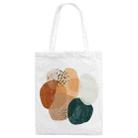 Watercolor Printed Canvas Handbag Digital Print On Your Demand, Size:40x35cm(White) - 1