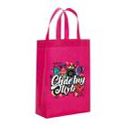 Graffiti Printed Non-woven Fabric Bag Print On Your Demand, Size:35x25x10cm(Rose Red) - 1