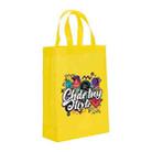 Graffiti Printed Non-woven Fabric Bag Print On Your Demand, Size:41x35x12cm(Yellow) - 1
