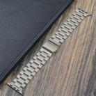 For Apple Watch 46mm / 49mm / 45mm / 44mm Norman Clasp Three-Link Titanium Alloy Watch Band(Titanium) - 2