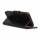 For Xiaomi Redmi 9A Nappa Texture Horizontal Flip Leather Case with Holder & Card Slots & Wallet(Black) - 3