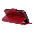 For Xiaomi Redmi 9A Nappa Texture Horizontal Flip Leather Case with Holder & Card Slots & Wallet(Red) - 3