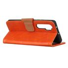 For Xiaomi Mi Note 10 Lite Nappa Texture Horizontal Flip Leather Case with Holder & Card Slots & Wallet(Orange) - 3