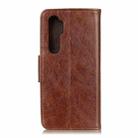 For Xiaomi Mi Note 10 Lite Nappa Texture Horizontal Flip Leather Case with Holder & Card Slots & Wallet(Brown) - 2