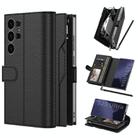 For Samsung Galaxy S25 Ultra 5G GKK Plating Wallet Leather Phone Case(Black) - 1