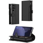 For Samsung Galaxy S25 Ultra 5G GKK Plating Wallet Leather Phone Case(Carbon Fiber Texture) - 3