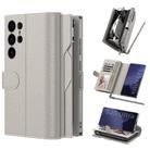 For Samsung Galaxy S25 Ultra 5G GKK Plating Wallet Leather Phone Case(Titanium Gray) - 1
