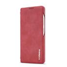 For Samsung Galaxy S25 Ultra 5G LC.IMEEKE Hon Ancient Series Flip Leather Phone Case(Red) - 2