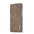 For Samsung Galaxy S25 Ultra 5G LC.IMEEKE Hon Ancient Series Flip Leather Phone Case(Coffee) - 2
