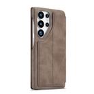 For Samsung Galaxy S25 Ultra 5G LC.IMEEKE Hon Ancient Series Flip Leather Phone Case(Coffee) - 3