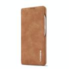 For Samsung Galaxy S25 Ultra 5G LC.IMEEKE Hon Ancient Series Flip Leather Phone Case(Brown) - 2