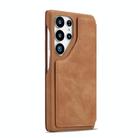 For Samsung Galaxy S25 Ultra 5G LC.IMEEKE Hon Ancient Series Flip Leather Phone Case(Brown) - 3