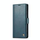 For Samsung Galaxy S25+ 5G LC.IMEEKE Card Slots Skin Feeling Leather Phone Case(Blue) - 2