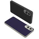 For Samsung Galaxy S25 Edge 5G GKK Metal Paint Skin Feel Leather Full Coverage Phone Case(Titanium Gray) - 3