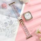 For Apple Watch 46mm / 49mm / 45mm / 44mm Small Waist Rhombus Three-bead Resin Watch Band(Colorful) - 2