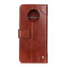 For Huawei Mate 40 Copper Buckle Nappa Texture Horizontal Flip Leather Case with Holder & Card Slots & Wallet(Brown) - 3