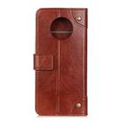 For Huawei Mate 40 Pro Copper Buckle Nappa Texture Horizontal Flip Leather Case with Holder & Card Slots & Wallet(Brown) - 3