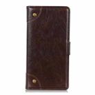For Huawei Mate 40 Pro Copper Buckle Nappa Texture Horizontal Flip Leather Case with Holder & Card Slots & Wallet(Coffee) - 1