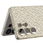 For Samsung Galaxy S25 Ultra 5G GKK Hidden Realm Plating Leather Phone Case , Not Included Pen(Black) - 3