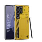 For Samsung Galaxy S25 Ultra 5G GKK AG Phantom Painting All-inclusive Shockproof Phone Case, without Pen(Yellow) - 1