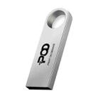 POD Metal USB 2.0 Flash Drive Print On Your Demand, Memory:128GB(Silver) - 1