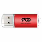 POD Colorful Metal USB 2.0 Flash Drive Print On Your Demand, Memory:32GB(Red) - 1