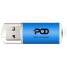 POD Colorful Metal USB 2.0 Flash Drive Print On Your Demand, Memory:128GB(Blue) - 1