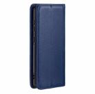 For Samsung Galaxy A21 2 in 1 Detachable Magnetic Horizontal Flip Genuine Leather Case with Holder & Card Slots & Wallet(Blue) - 3